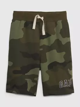 Детские шорты в армейском стиле Gap, зеленый