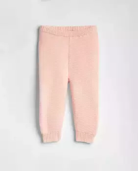 Детские штанишки из ванильного трикотажа Gap, розовый