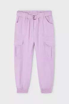 Детские штаны Mayoral, фиолетовый