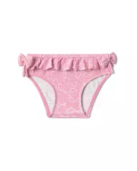 Детские штаны с оборками Kaos с принтом для девочек Tous, розовый