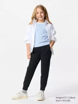 Детские штаны Uniqlo, цвет 09 черный