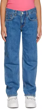 Детские синие джинсы стандартной посадки Acne Studios