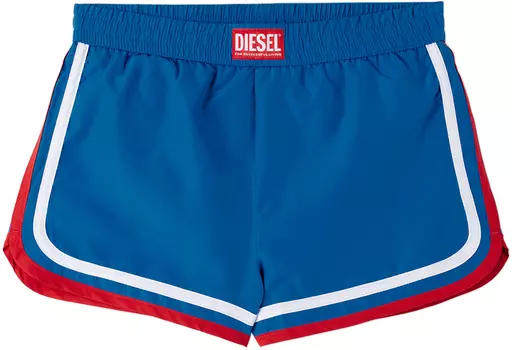 Детские синие шорты для плавания Mistu синие Diesel