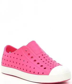 Детские слипоны Native Shoes Jefferson (подростковые), розовый