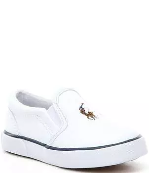 Детские слипоны Polo Ralph Lauren Bal Harbour (для малышей), белый