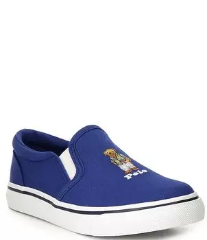 Детские слипоны Polo Ralph Lauren Keaton Beach Shop Bear (для младенцев), синий