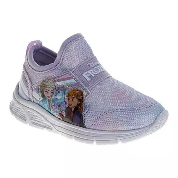 Детские слипоны с подсветкой для девочек Disney's Frozen Anna and Elsa Licensed Character, цвет Light Purple