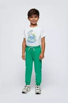 Детские спортивные брюки Mayoral, зеленый