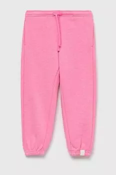 Детские спортивные брюки United Colors of Benetton, розовый