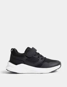 Детские спортивные кроссовки Freshfeet Riptape (4 маленьких — 13 маленьких) Marks & Spencer, черный