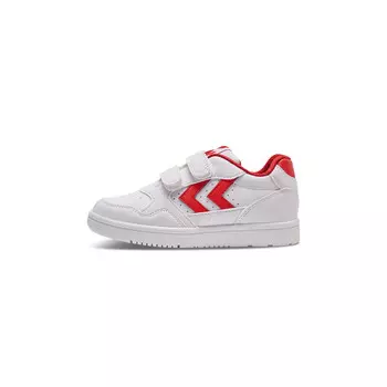 Детские спортивные кроссовки унисекс Camden Low с застежкой-липучкой HUMMEL, цвет rot