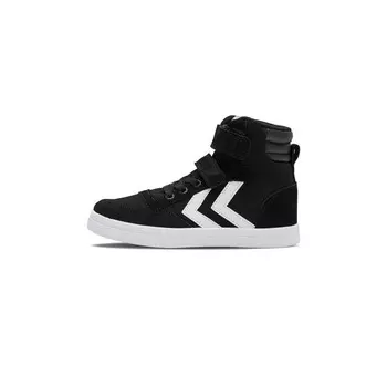 Детские спортивные кроссовки унисекс Slimmer Stadil High на застежке-липучке HUMMEL, цвет schwarz