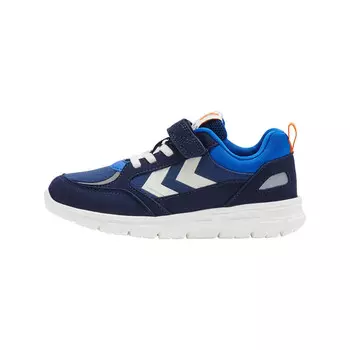 Детские спортивные кроссовки унисекс X-Light на застежке-липучке HUMMEL, цвет blau