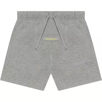 Детские спортивные шорты Fear of God Essentials, цвет Dark Heather Oatmeal