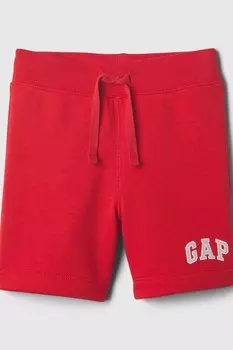 Детские спортивные шорты с логотипом (для новорожденных 5 лет) Gap, красный