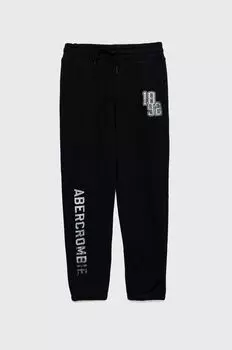 Детские спортивные штаны Abercrombie & Fitch, черный