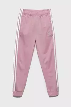 Детские спортивные штаны adidas Originals, розовый