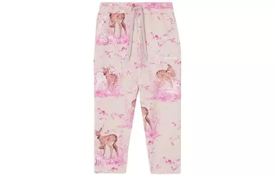 Детские спортивные штаны Burberry, цвет Light rose beige