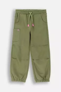 Детские спортивные штаны Coccodrillo, зеленый