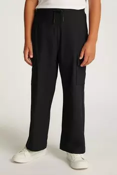 Детские спортивные штаны DRY KNIT SKATER Calvin Klein Jeans, черный