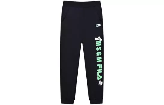 Детские спортивные штаны FILA, цвет Beautiful black