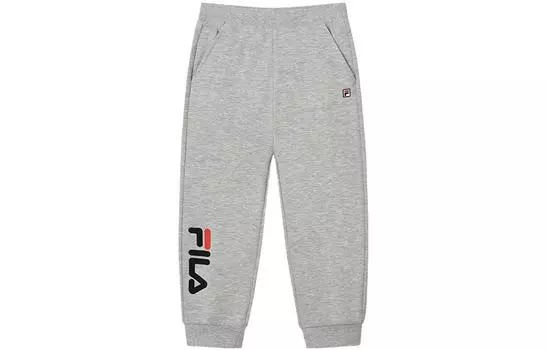 Детские спортивные штаны FILA, цвет Floating clouds gray gray