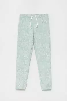 Детские спортивные штаны GAP, бирюзовый