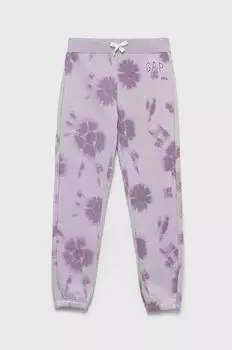 Детские спортивные штаны GAP, фиолетовый