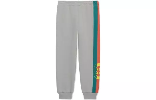 Детские спортивные штаны GUCCI, цвет Light Gray