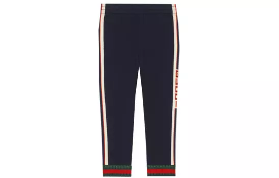 Детские спортивные штаны Gucci, темно-синий