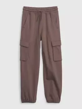 Детские спортивные штаны-карго Gap, коричневый