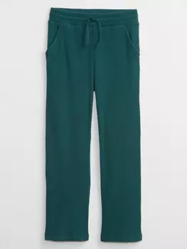 Детские спортивные штаны на эластичной талии. Gap, зеленый