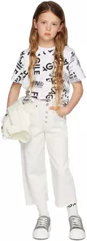 Детские спортивные штаны Off-White Джинсы MM6 Maison Margiela