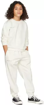 Детские спортивные штаны Off-White из органического хлопка 365 PANGAIA