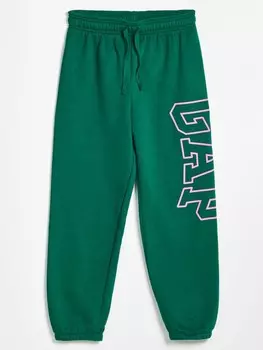 Детские спортивные штаны с логотипом fam. Gap, зеленый