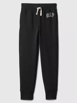 Детские спортивные штаны с логотипом Gap, черный