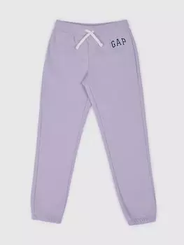 Детские спортивные штаны с логотипом Gap, фиолетовый