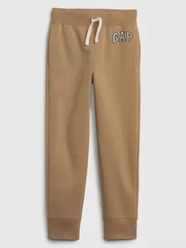 Детские спортивные штаны с логотипом Gap, коричневый