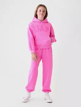 Детские спортивные штаны с логотипом Gap, розовый
