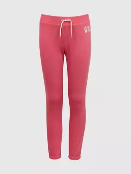 Детские спортивные штаны с логотипом Gap, розовый