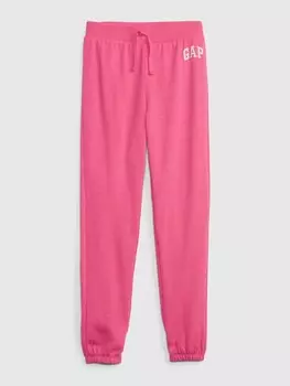 Детские спортивные штаны с логотипом Gap, розовый