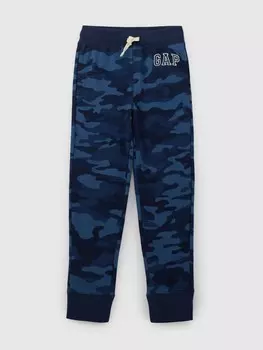 Детские спортивные штаны с логотипом Gap, синий