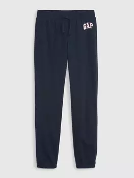 Детские спортивные штаны с логотипом Gap, синий
