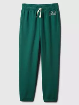 Детские спортивные штаны с логотипом Gap, зеленый