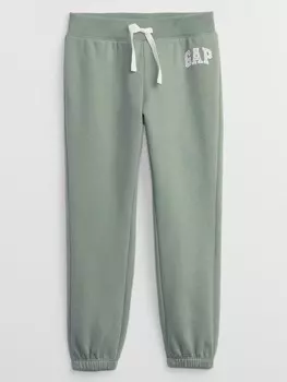 Детские спортивные штаны с логотипом Gap, зеленый