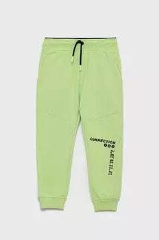 Детские спортивные штаны United Colors of Benetton, зеленый