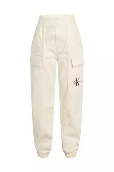 Детские спортивные штаны WOVEN CARGO Calvin Klein Jeans, бежевый