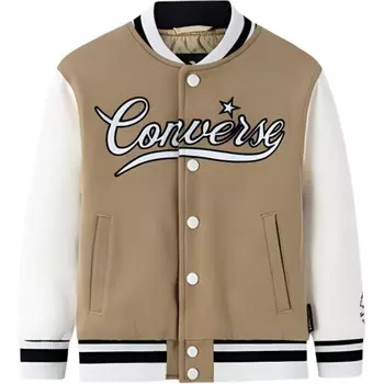 Детские стеганые куртки Converse, коричневый