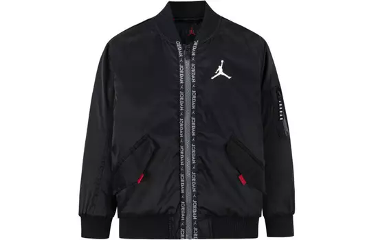 Детские стеганые куртки Jordan, черный