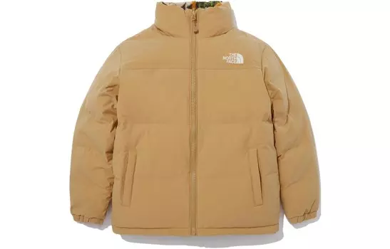 Детские стеганые куртки The North Face, коричневый